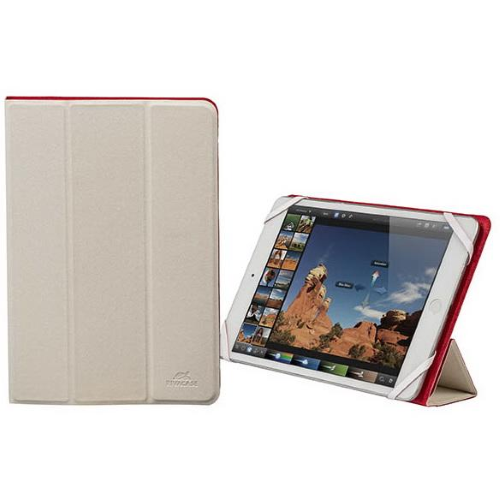 CUSTODIA TABLET 7-8" BIANCO/ROSSO